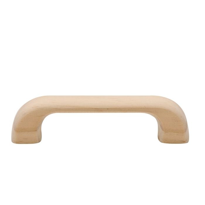 Prestige 96mm Natural Pine Flat Wooden Handle