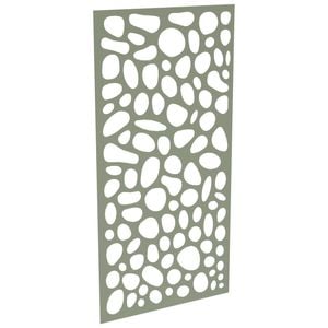 ProtectorAl 300 - 1200 x 1201 - 2400mm Pale Eucalypt Riverstone Unframed Solid Aluminium Decorative Panel
