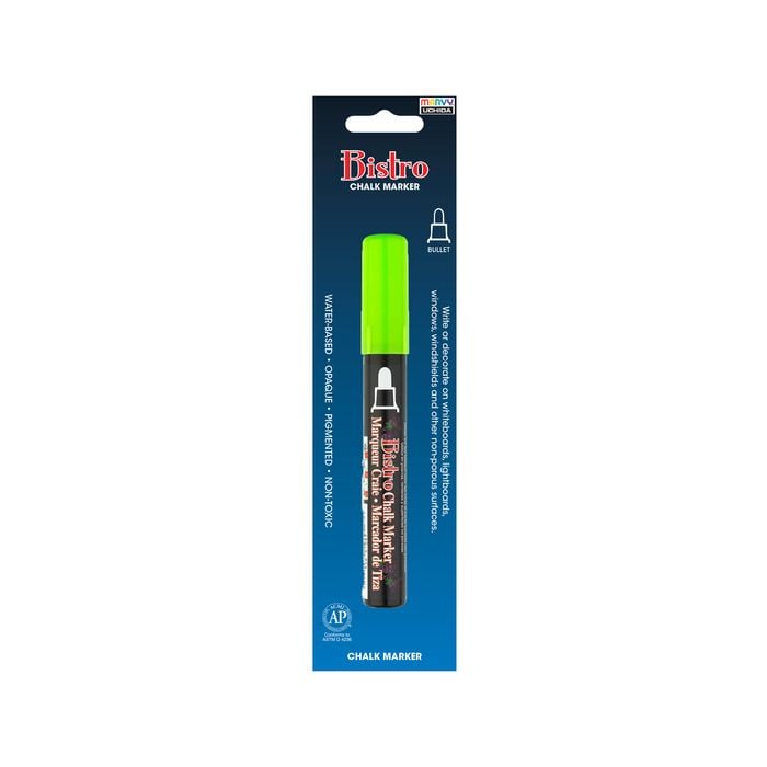 Marvy Fluro Green Bistro Chalk Marker