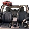 Australian Goose Front Seat Covers for Mitsubishi Triton Double Cab 2024 - Current (LC/MV) - PU Leather, Black (2pc)