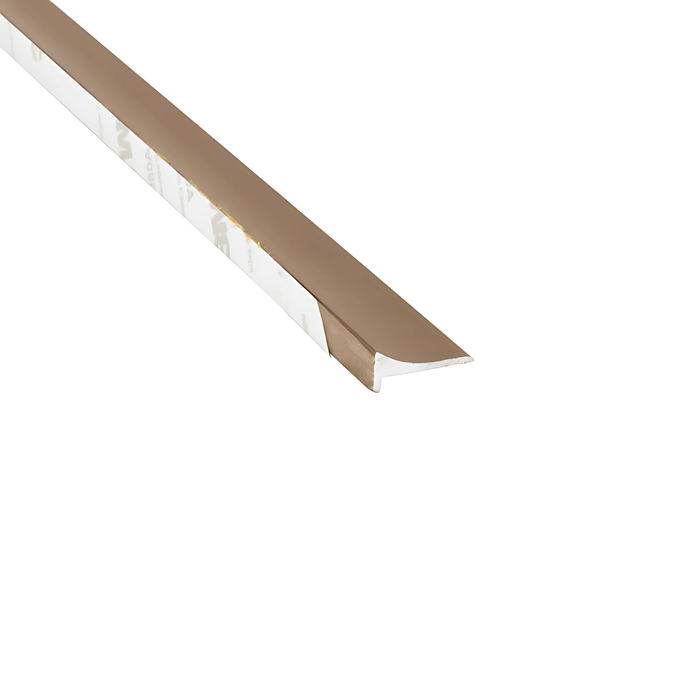 QEP 5mm x 3.3m Light Bronze Plank Cove Trim