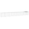 vidaXL Chicken Coop Chicken Cage Hen House with Roof Anthracite Galvanised Steel