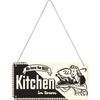 Nostalgic Art Metal 10x20cm Hanging Sign Kitchen