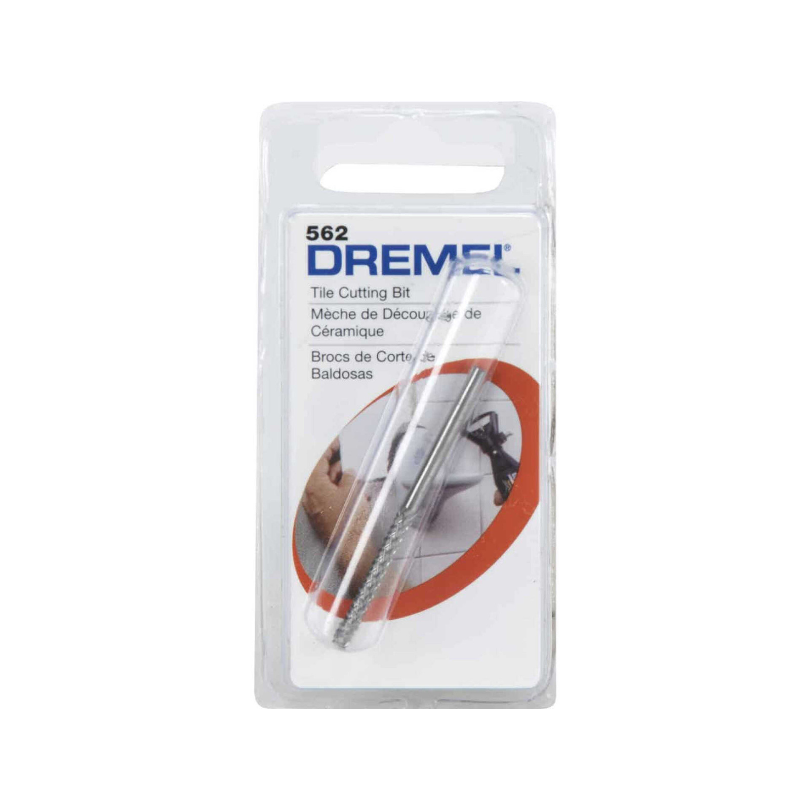 Dremel ceramic drill bit top