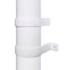 eeezz Rainwater Systems 80mm 114 x 83 x 25mm Downpipe Bracket Combo