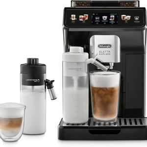 DeLonghi Eletta Explore Perfetto Automatic Coffee Machine - Black