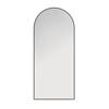 Astin Sinclair 1800 x 800mm Black Arched Full Length Mirror