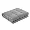Giselle Bedding 7KG Adult Grey Microfibre/Cotton Gravity Weighted Blanket