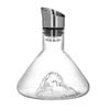 CARLA HOME Iceberg Wine Decanter with Aerator Filter and Lid