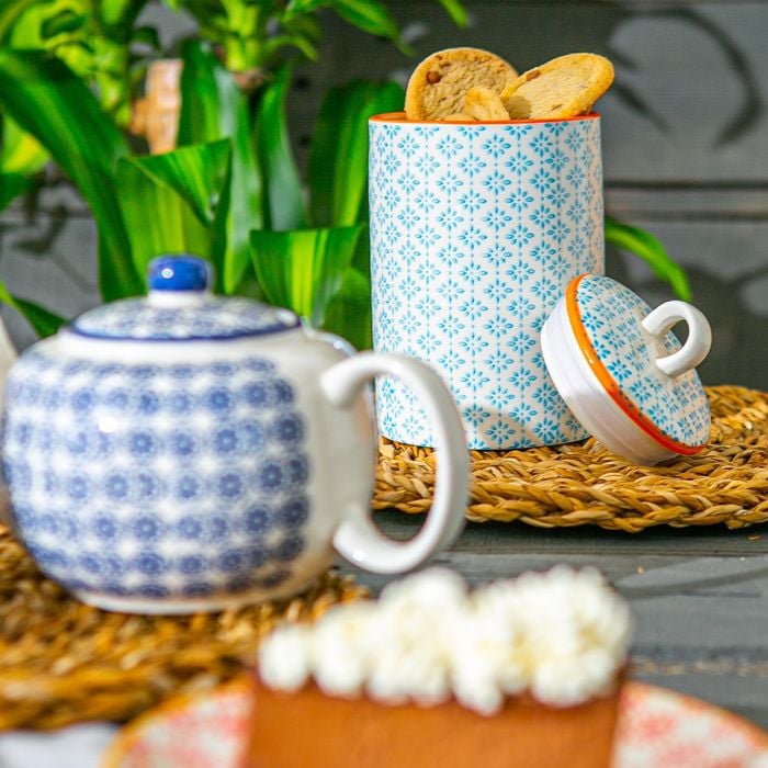 Nicola Spring Tea Coffee and Sugar Canister Storage Jar