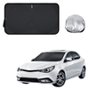 Front Windscreen Sun Shade for MG 5 2012 - 2018 (AP12) - Standard 150 x 85 cm - Black