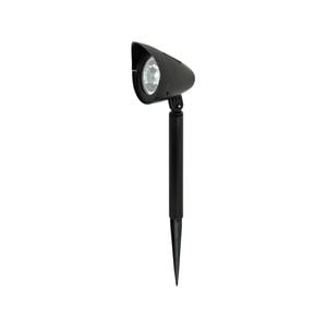 Click 26cm Black Felipe Solar LED Spot Light