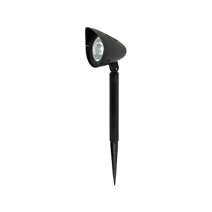 Click 26cm Black Felipe Solar LED Spot Light