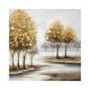 P&P Multicolour Trees Landscape Hand Painting Canvas For Home Wall Decoration