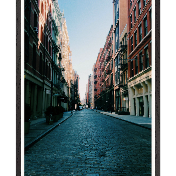 Galrie Urban Street View - Architectural Photography Art Photography Print, Black Frame, A3 30 x 42cm (12 x 16inch)