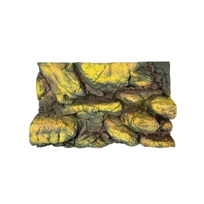 Aquarium Reptile Background 3D Rock Wall Stone 89 x 57cm