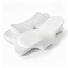 Familand Memory Foam Cervical Neck Pillow in White