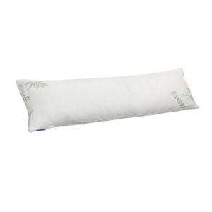 DreamZ Body Pillow Memory Foam Long Full Cushion White