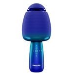 Philips Wireless Bluetooth Microphone For Karaoke w/ Speaker - Blue