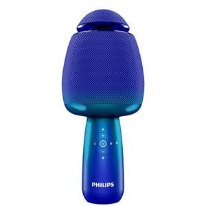 Philips Wireless Bluetooth Microphone For Karaoke w/ Speaker - Blue