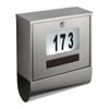 Sandleford Solar Wall Mounted Letterbox