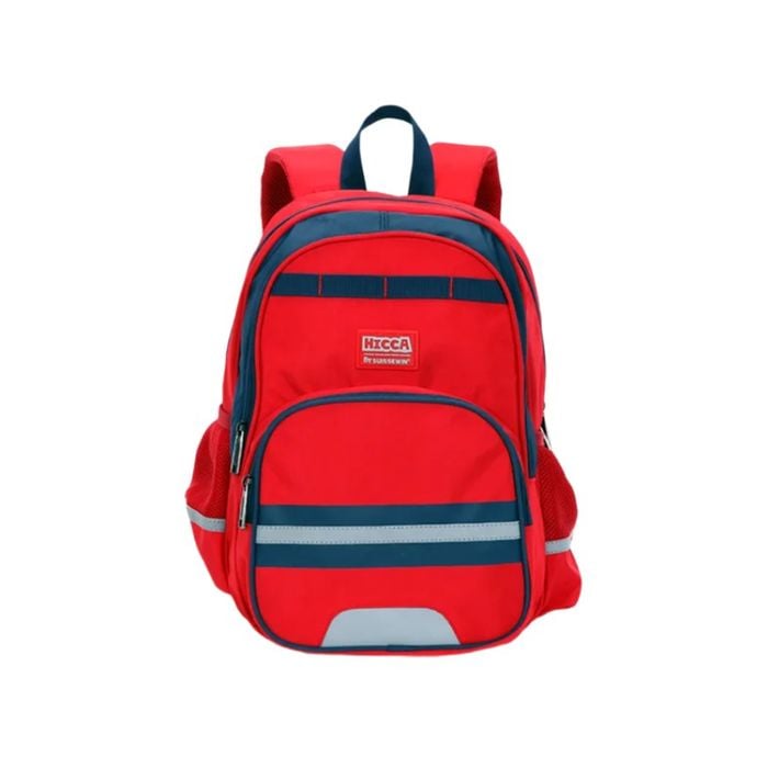 SUISSEWIN Swiss waterproof 15.6" laptop School Travel Shoulder Bag - Red