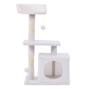 Happy Tails 2 Tier Cat Playhouse Tower