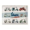 Nostalgic Art Large Sign Vespa Model Chart