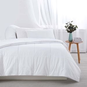 Accessorize Bedroom Collection Double White Washable Cotton Quilt