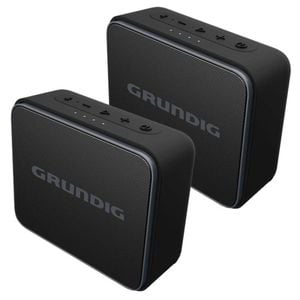 Grundig Bluetooth Speaker Jam - Black (2pk)