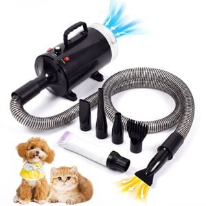 Advwin All-in-one Pet Hair Dryer Pet Clipper Pet Vacuum Kit