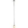 CUBO 1 Light Frosted Crystal Pendant