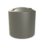 Melro Tanks 8000L Poly Round Water Tank - Beige