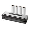 Devanti Food Vacuum Sealer Machine Sealing Cutter 4 Modes Storage Bags 4 Rolls
