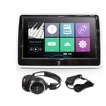 Elinz 10.1" TFT Active Headrest Car DVD Player Touch Screen Slim Full HD 1080P Games