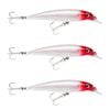 3x Rapala 10cm Saltwater X Rap Jerkbait Fishing Lures - Redhead UV