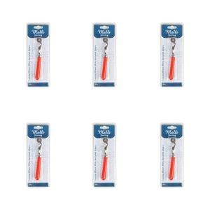 6pk Malli Sewing Metal Serrated Edge Tracing Wheel Marking Tool 15cm Assorted