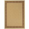 Hufflett 160 x 230cm Border Bone Polypropylene Ceduna Flat Weave Rug