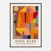 Galrie Vintage Paul Klee's Heitere Gebirgslandschaft (1929) - Vibrant Abstract Art Print, Black Frame, 50 x 70cm (20 x 28inch)