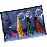 Williamson Master Kit - 4 x Assorted Trolling Lures in Mesh Lure Wrap