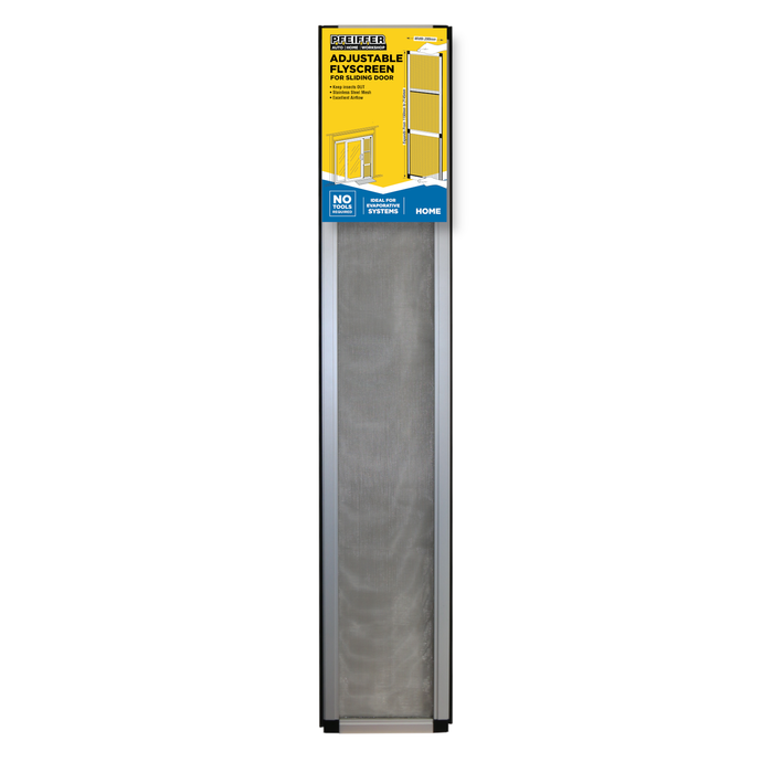 Pfeiffer 200 x 1150-2145mm Aluminum Adjustable Flyscreen