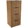 Lugna 1024 x 450 x 380mm Cove 4 Drawer Ready to Assemble Unit