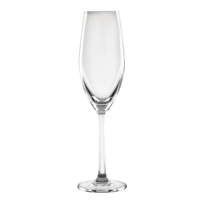 Olympia Champagne Flute Glasses Cordoba Soda Lime Glass 210ml 6 Pack