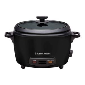 Russell Hobbs RHRC20BLK Turbo Electric Rice Cooker/Steamer 1000 W Non-Stick 2.5L