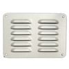Haron 150 x 100mm Silver Aluminium Pressed Wall Vent