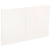 Kaboodle 1000mm Feta Whip V Modern Fridge Cabinet Doors - 2 Pack