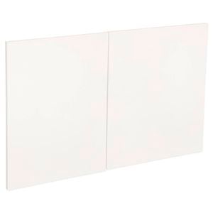 Kaboodle 1000mm Feta Whip V Modern Fridge Cabinet Doors - 2 Pack