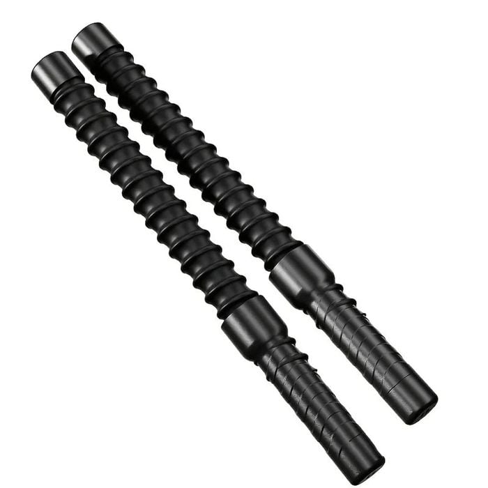 NNEOBA 2PCS Arm Strength Training Bars Black