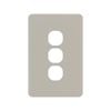 DETA Stone Taupe S-Line 3 Gang Switch Cover Plate