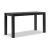 Santorini Outdoor Aluminium 2m Rectangle Bar Table Charcoal